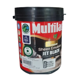 Jet Black Multilac Premium Sheen Emulsion